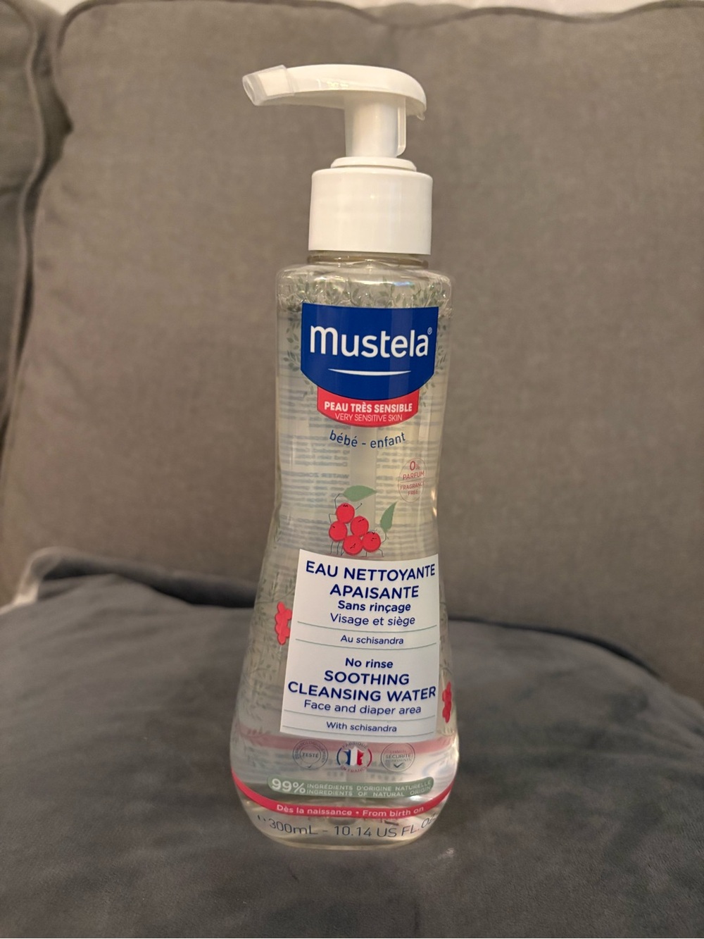 Mustela Soothing Cleansing Water for Babies - Clear